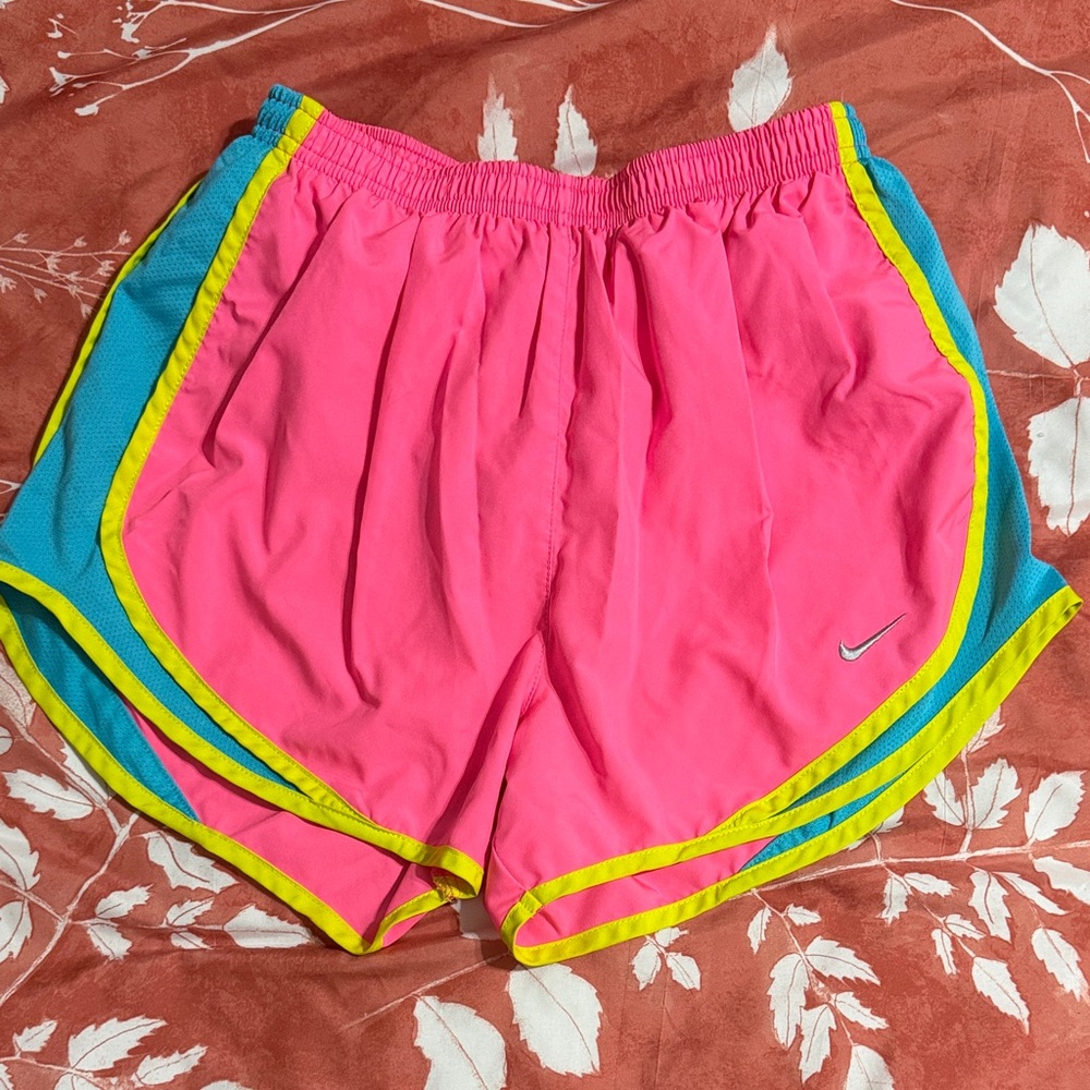 Nike Women's Vibrant Pink Athletic Shorts